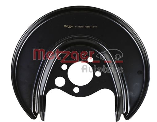 METZGER 6115218 Spritzblech, Bremsscheibe